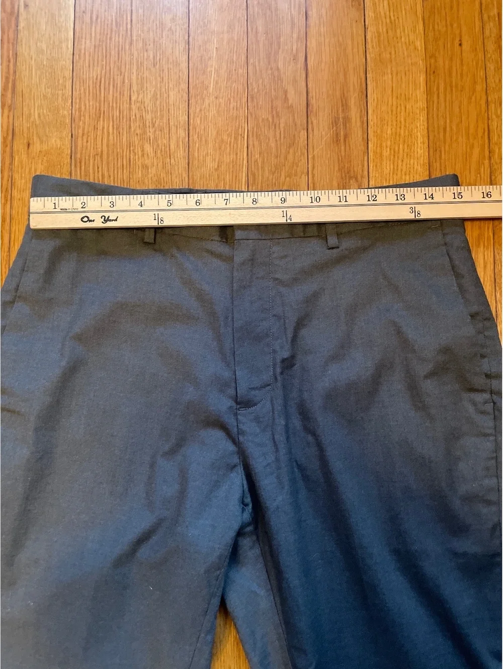 Banana Republic Men’s Core Temp Slim Pants Charcoal Gray 31x30 Non-Iron Stretch